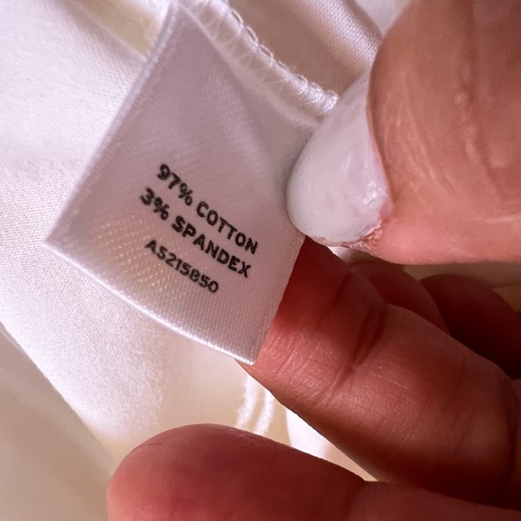 Amber Sun Collection Capri Pants 8 White Straight Leg Buttons Zipper cotton - Picture 8 of 16